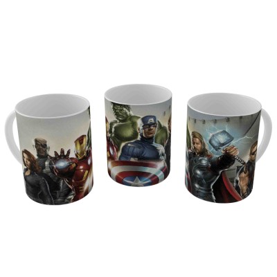 Caneca Vingadores - Mod.04